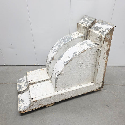 Pair of Chippy White Corbels