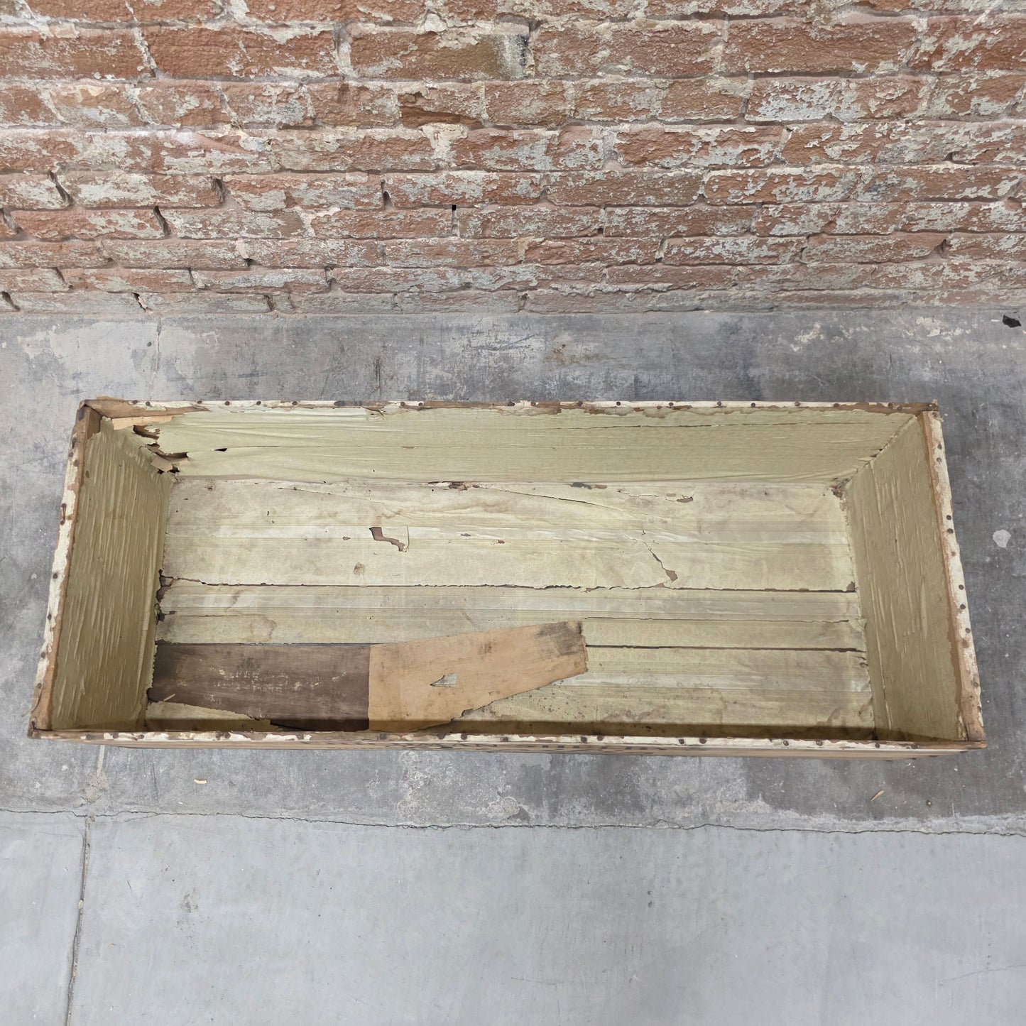 Antique Shoe Display Crate