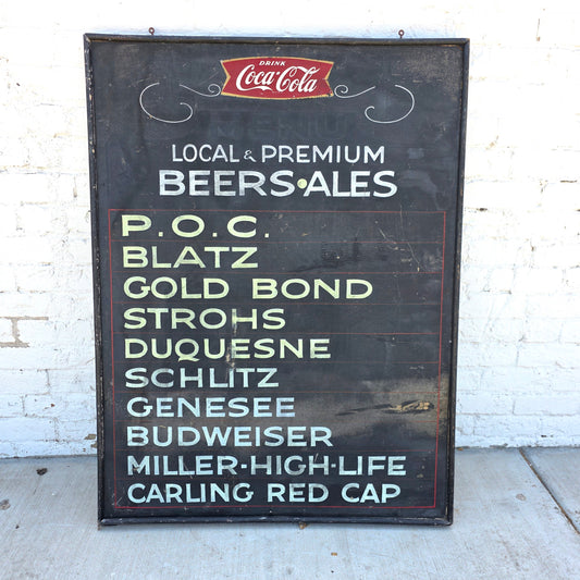 Beers & Ales Pub Sign