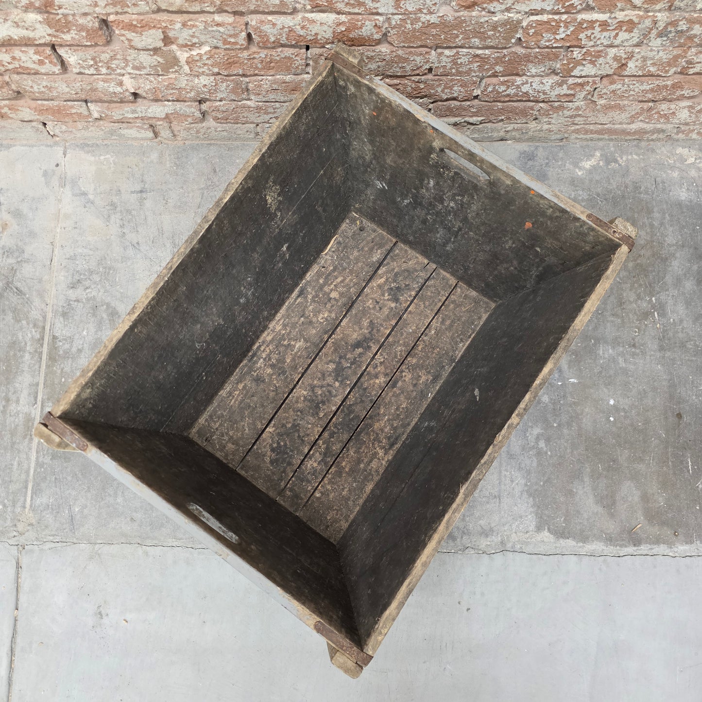French Wooden Champagne Crate