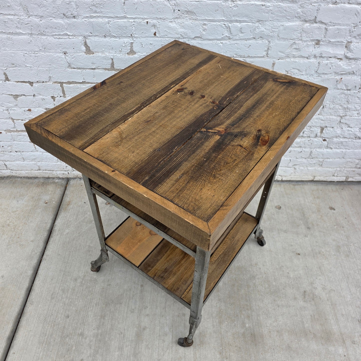 3 Tier Rolling Island Work Table