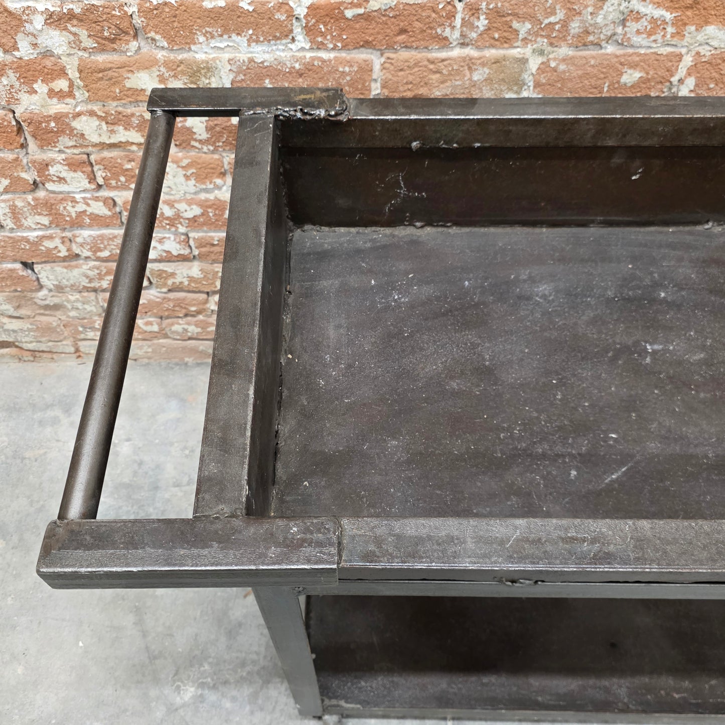 Industrial Rolling Bar Trolley / Garden Trolley