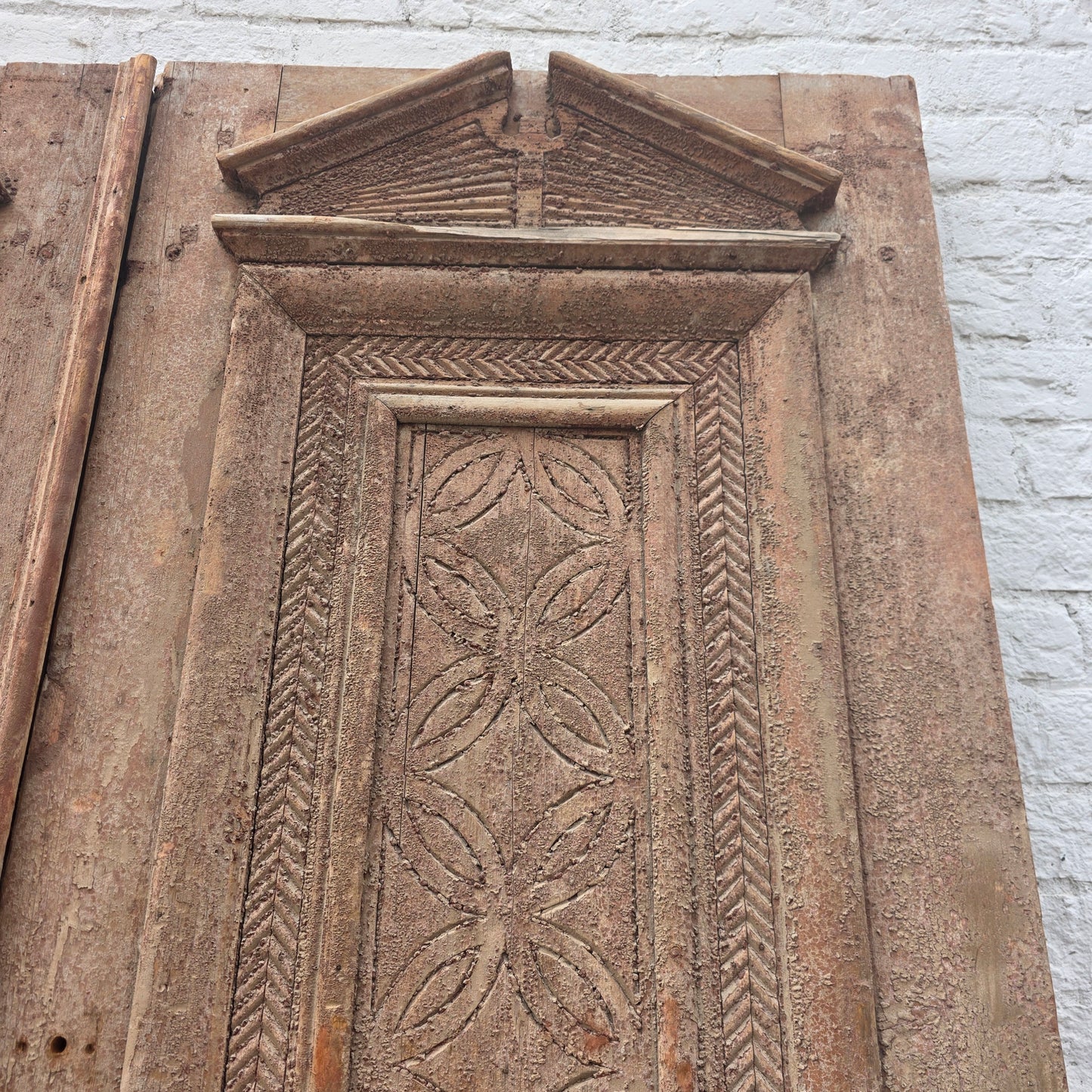 Pair of Carved French Doors
