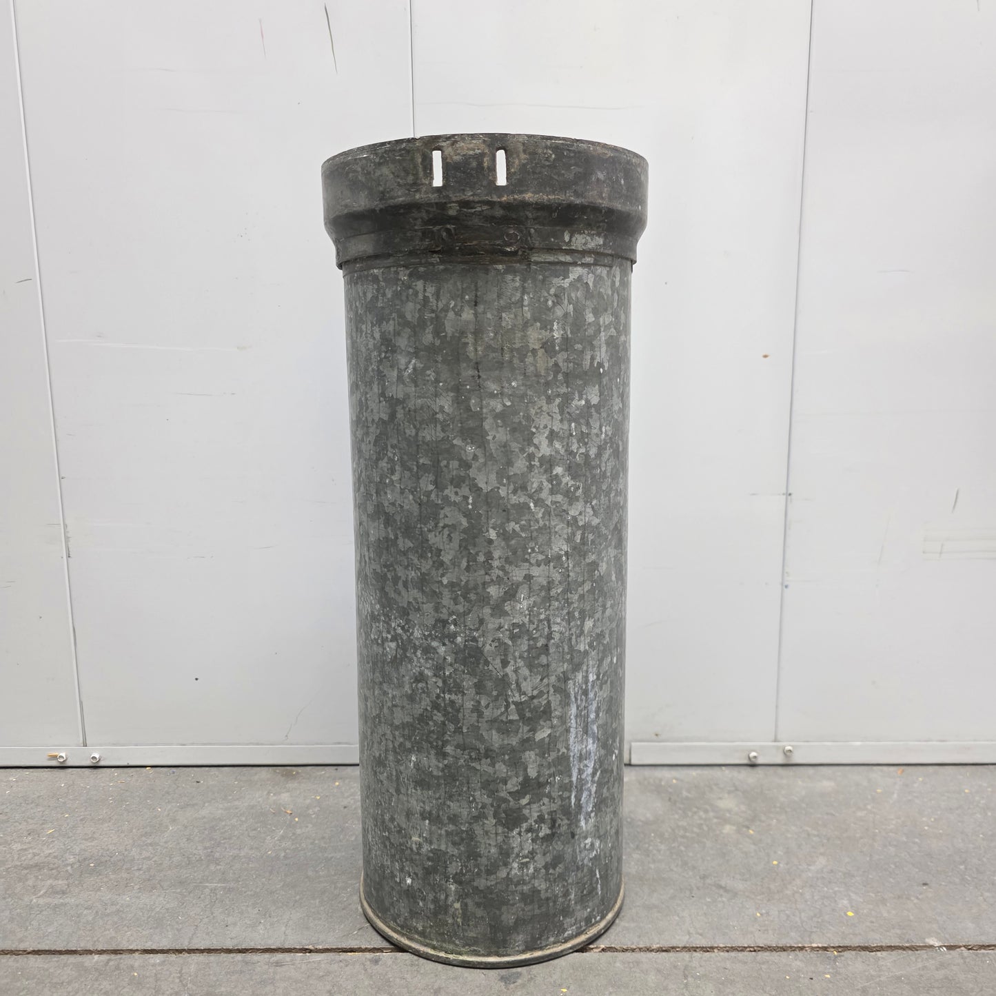 Tall Galvanized Bucket/Planter