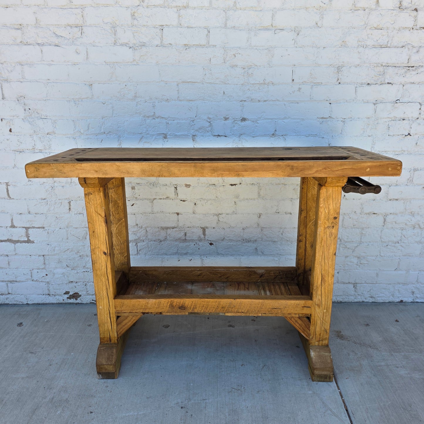 Small Industrial Work Table
