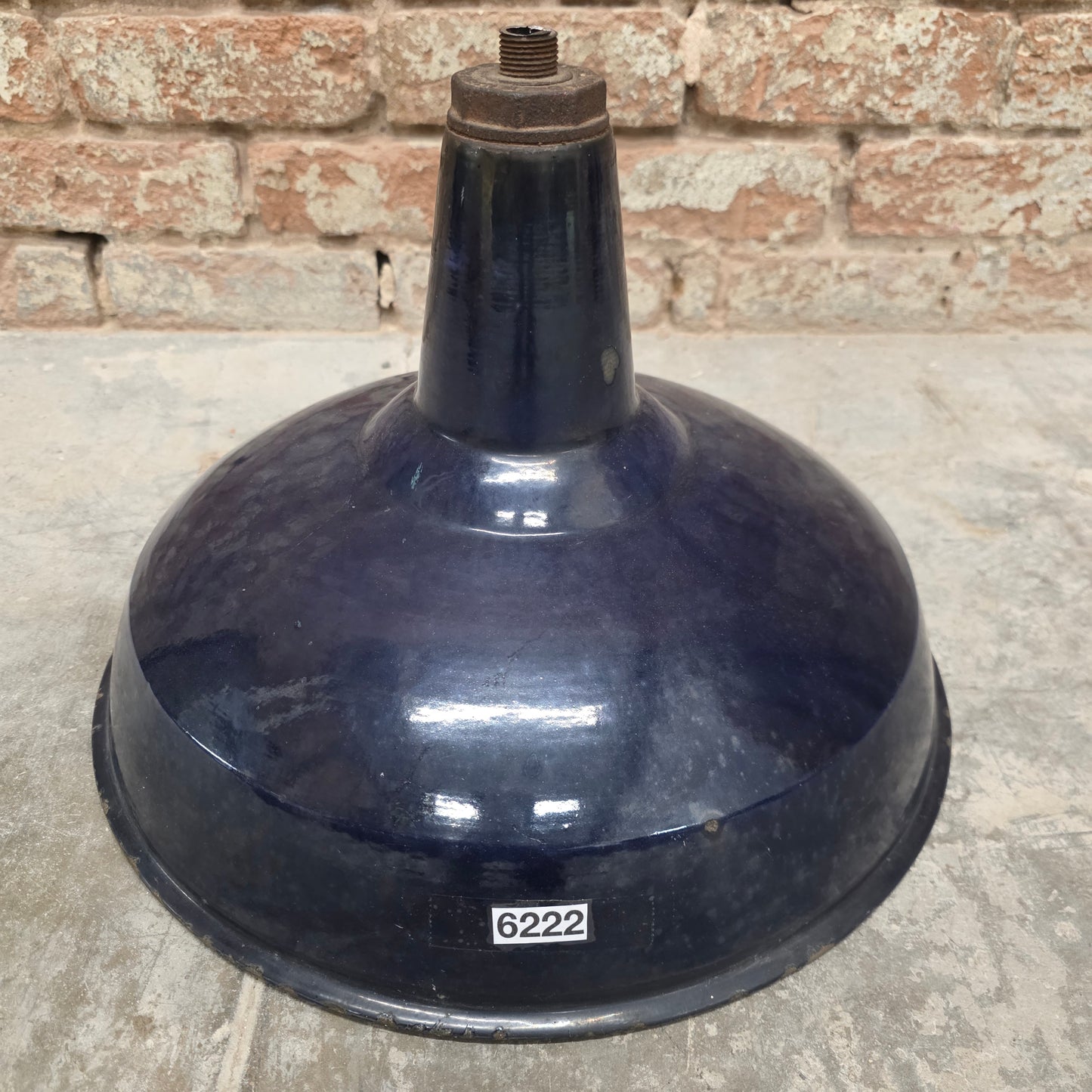 Indigo Blue Porcelain Pendant Shade