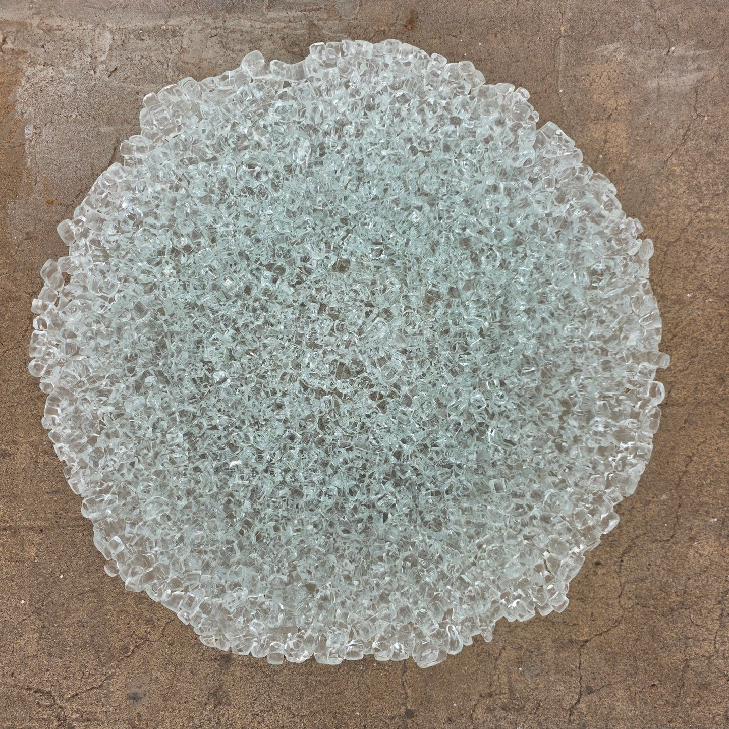 Upcycled Shattered Glass Bowl