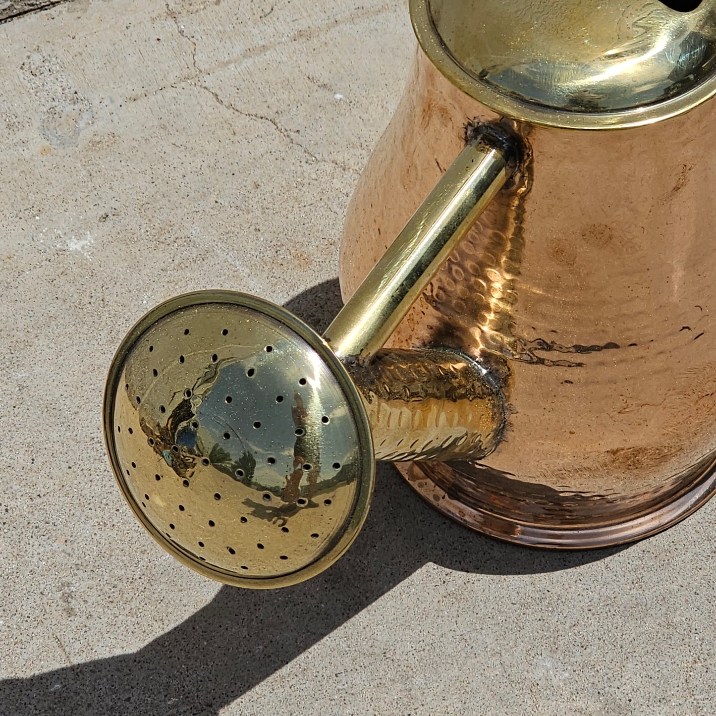 Small French Copper Watering Can