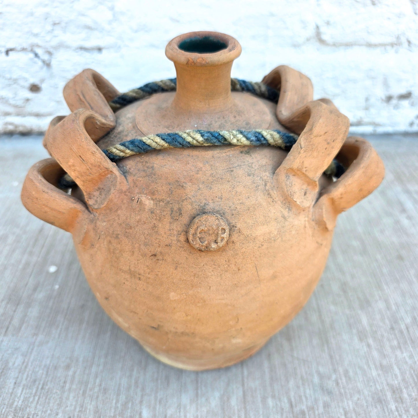 Italian Terracotta Pottery Jug