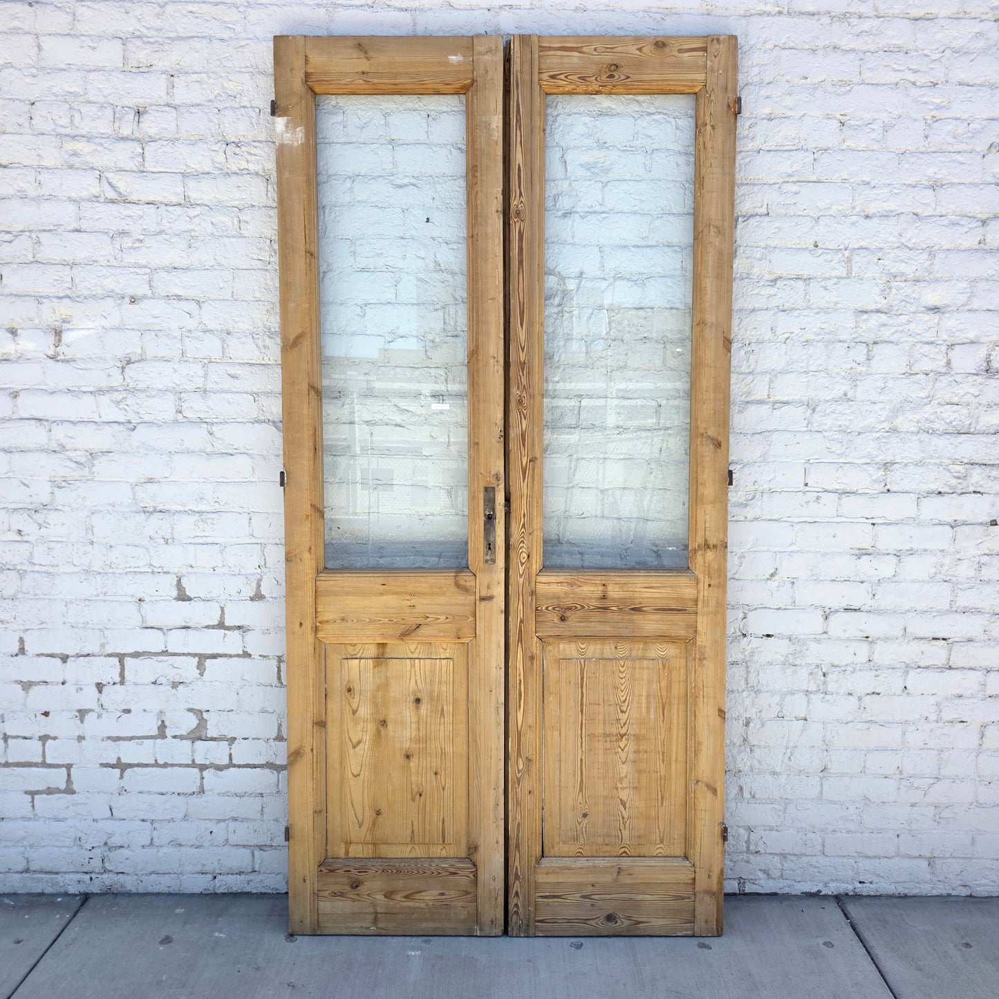 Pair of Single Lite French Doors