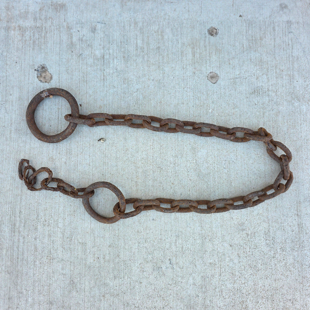Vintage Chain with Ring on Each End