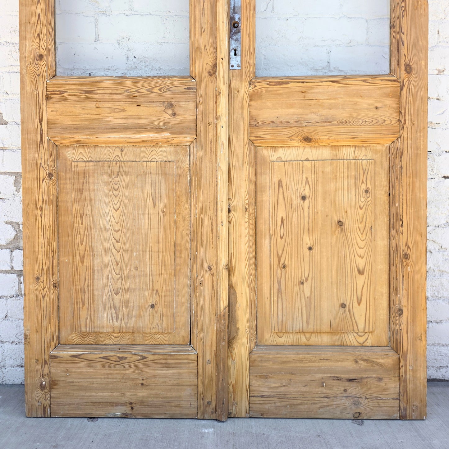Pair of Single Lite French Doors