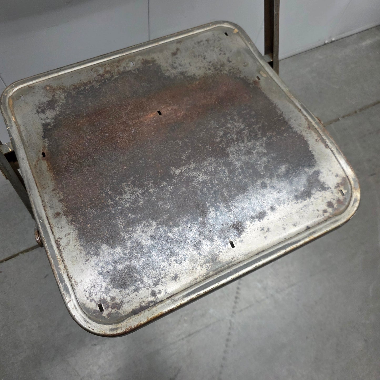 Vintage Folding Metal Chair