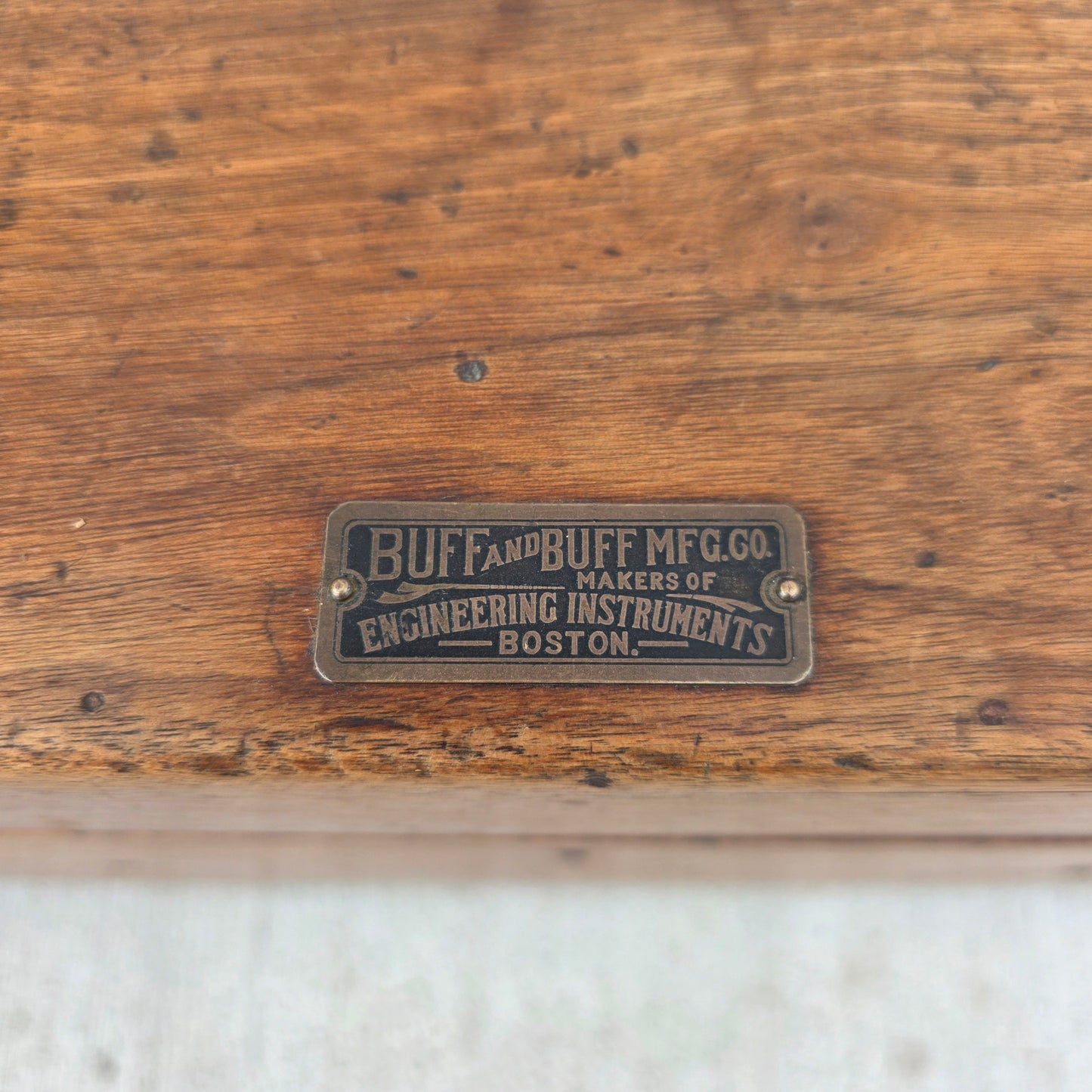 Vintage Buff and Buff Transit Level in Original Case with Tripod (Architectural)