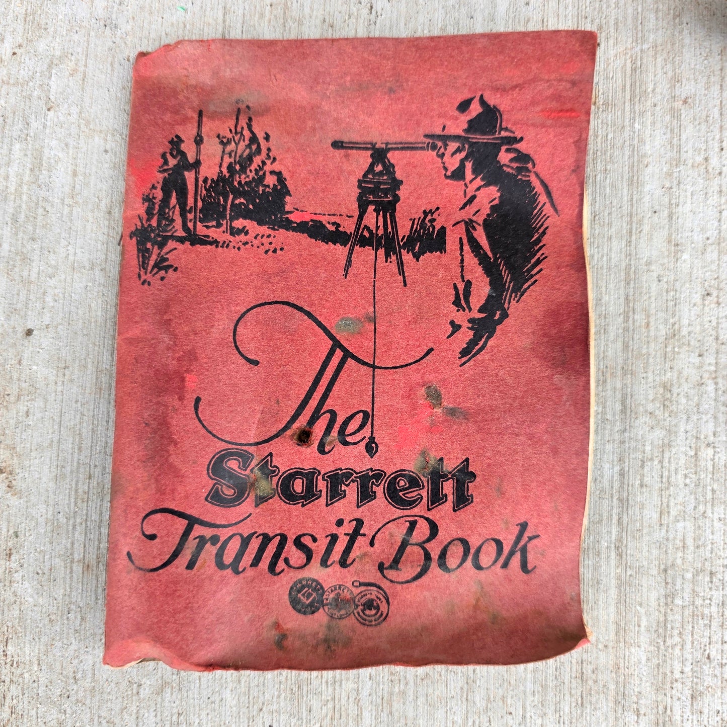 Vintage 1930's Starrett Surveyor's Transit with Box and Stand