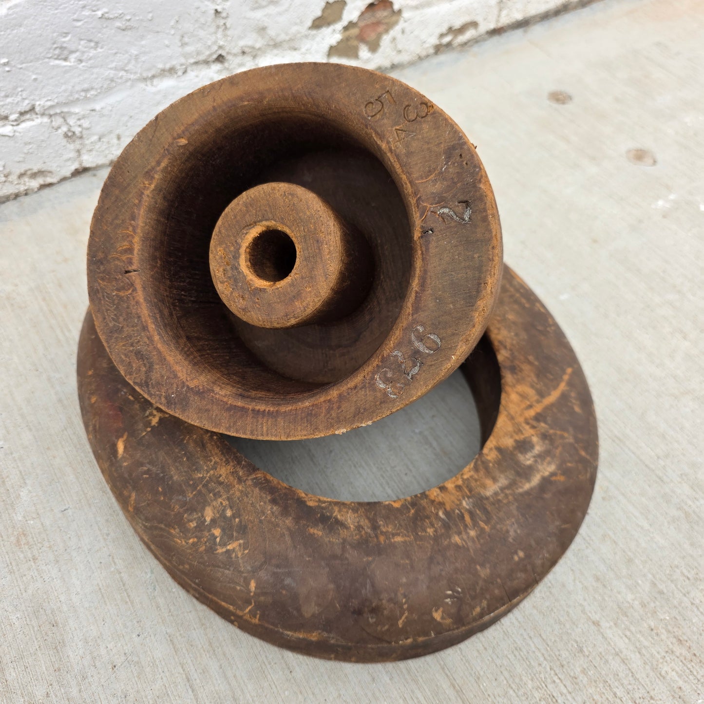 Vintage Wooden Milliner's Hat Block