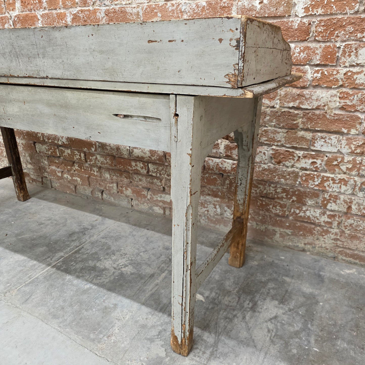 Painted Wood Work/Console Table