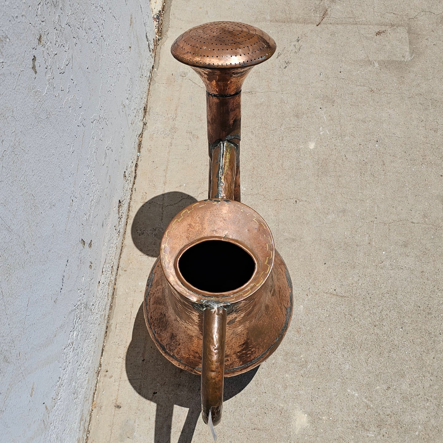 French Copper Watering Can