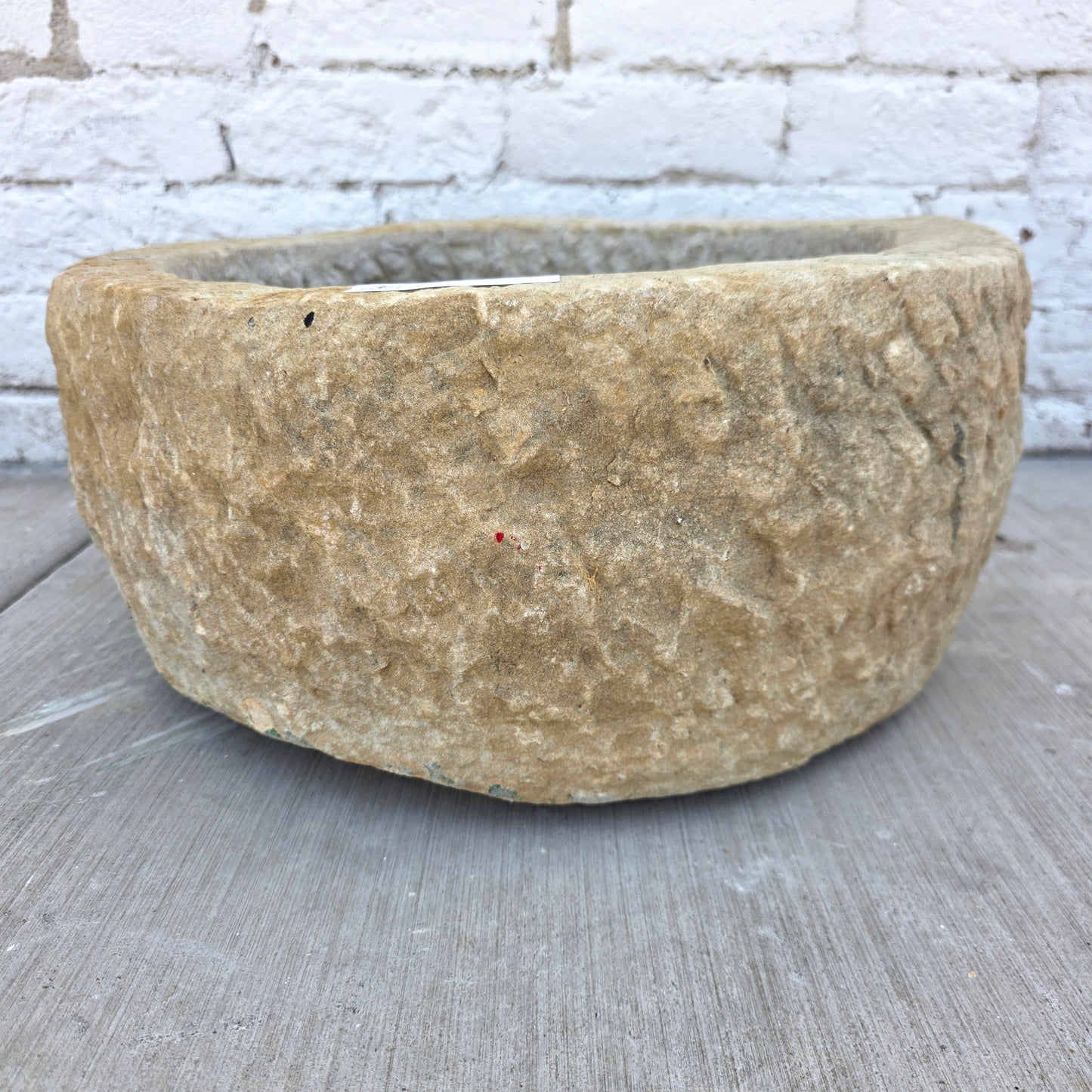 Medium Round Stone Sink/Planter