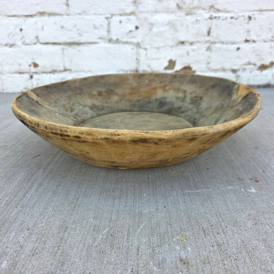 Small Wooden Turkish Dough Bowl