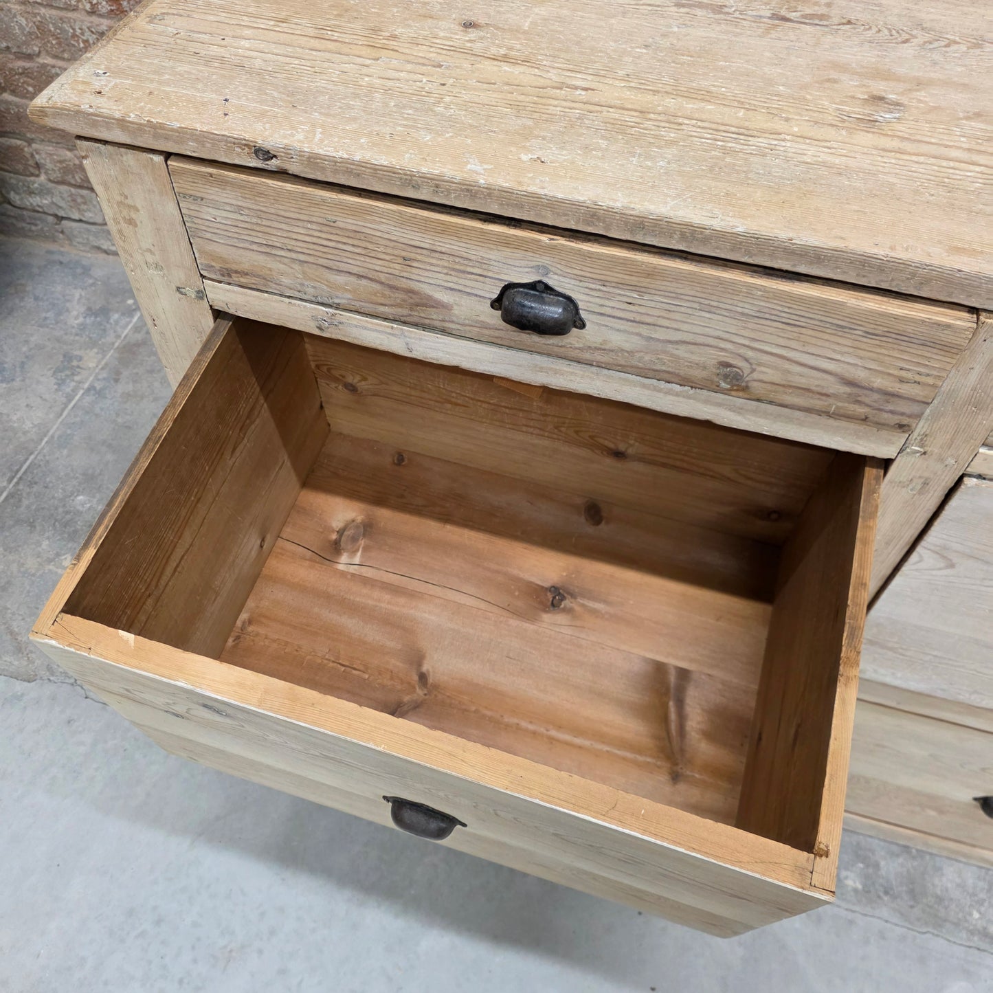 French Pine Double-Sided Patisserie Sideboard Counter/Island