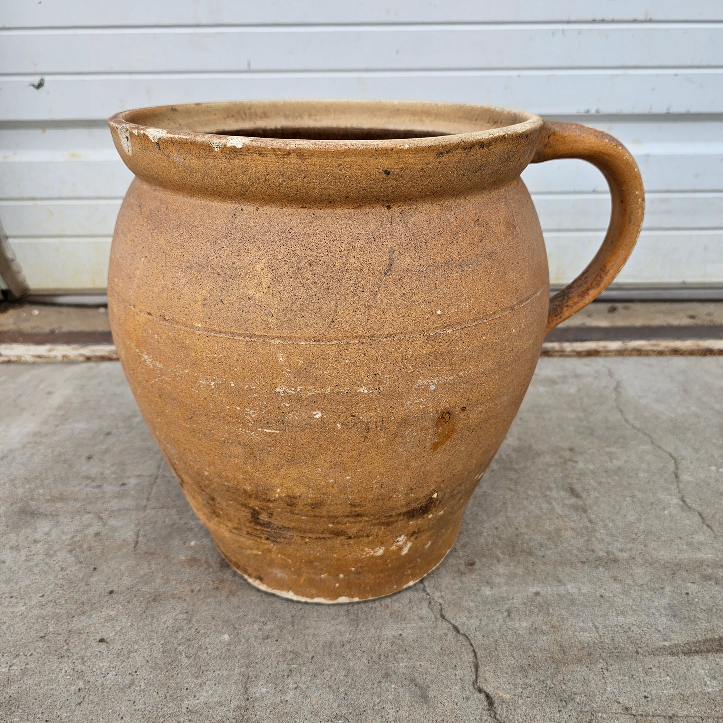 Small Brown Confit Jar