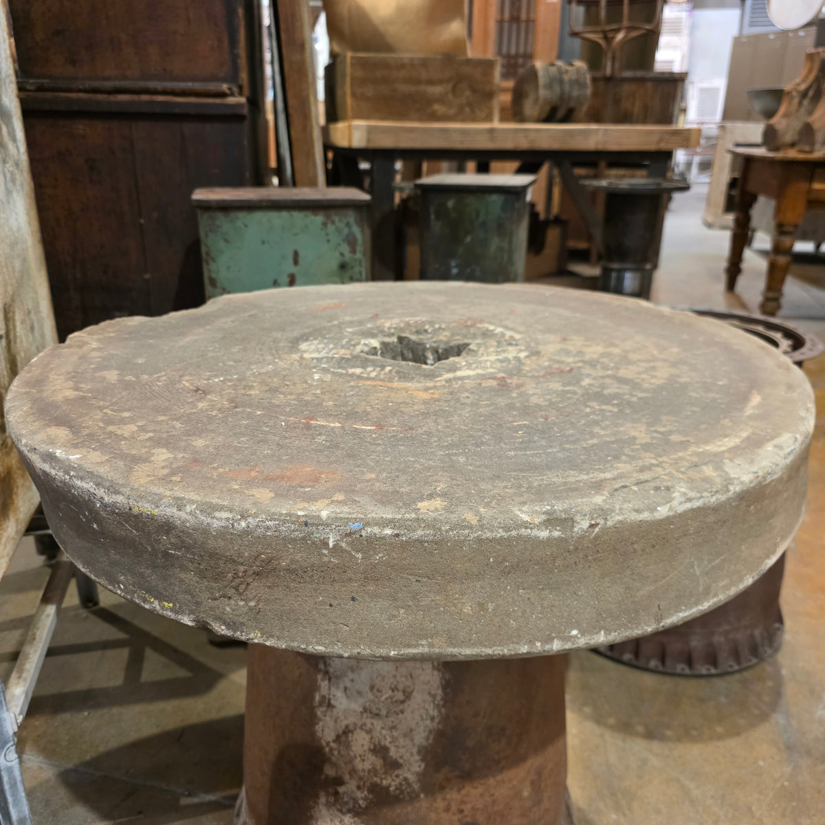 Antique Grindstone