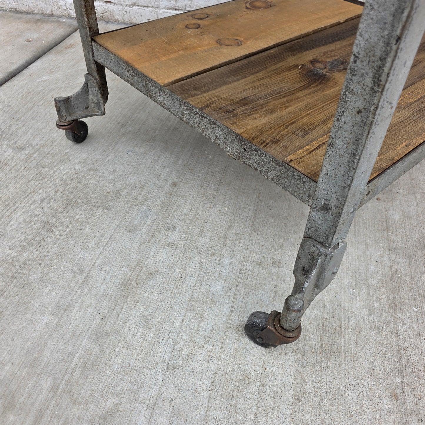 3 Tier Rolling Island Work Table