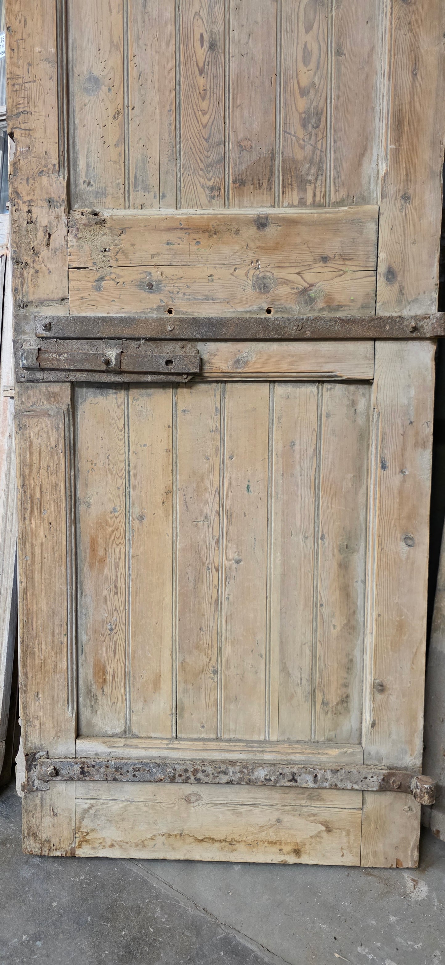 Pair of Carved Wood Panel Doors