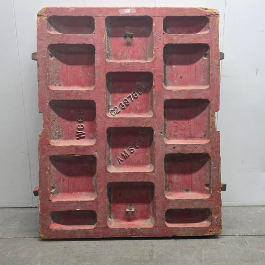 Red Industrial Factory/Foundry Mold