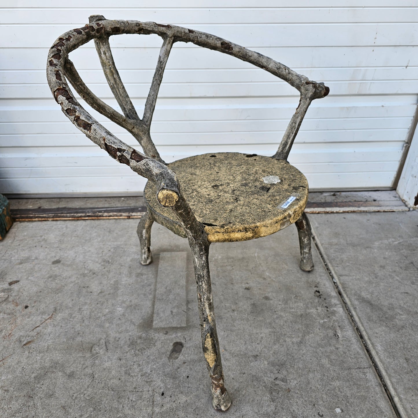 Set of 4 Edouard Redont Faux Bois Chairs