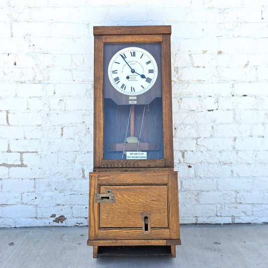 Vintage English Gledhill-Brook Time Recorder