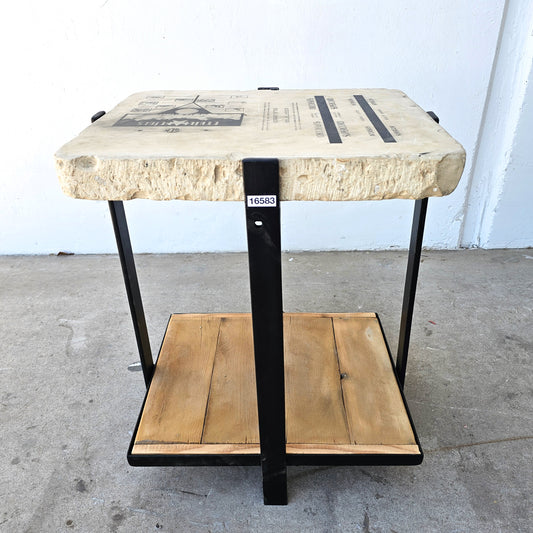 Lithography Stone Side Table
