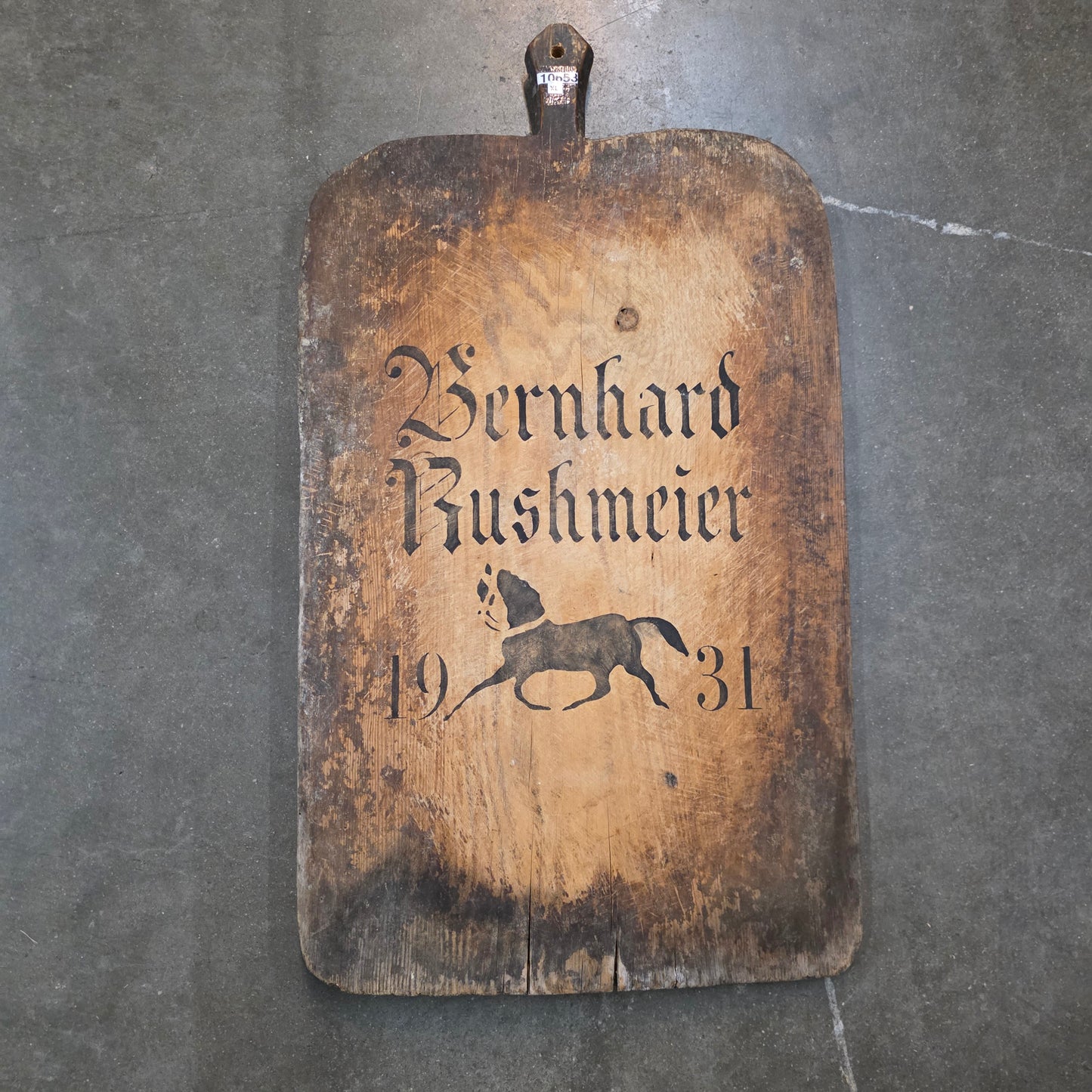 XL Stenciled Breadboard