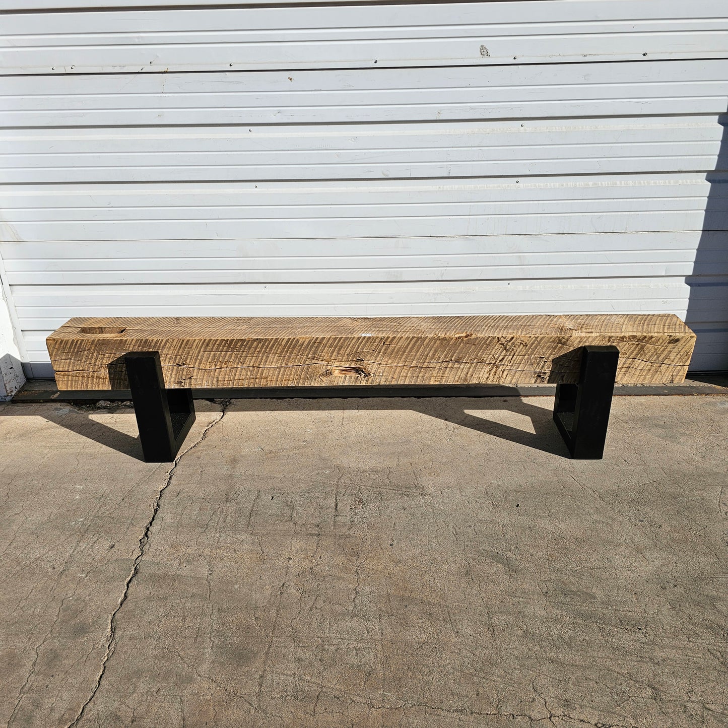 Antique Barn Beam Bench