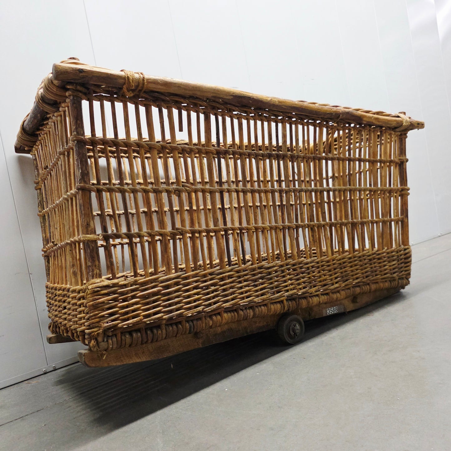 French Market Basket on Wheels