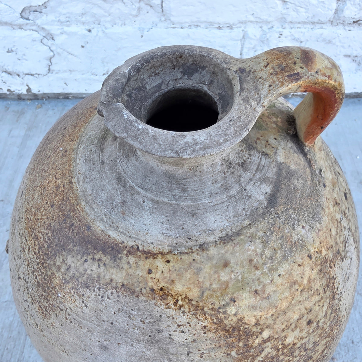 Antique French Stoneware Jug