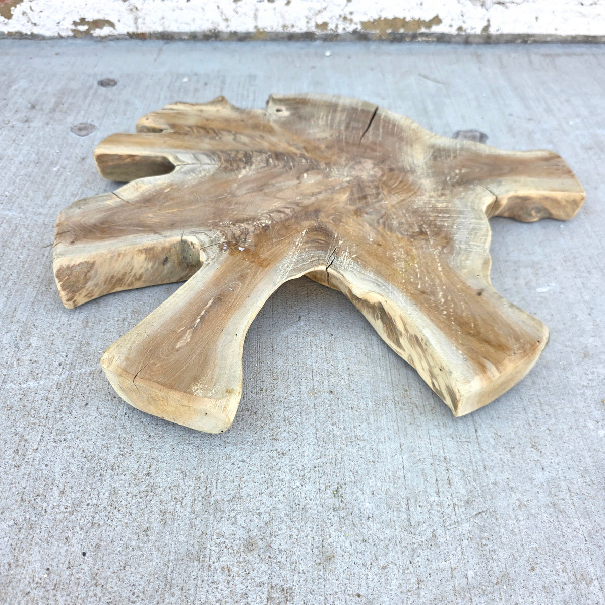 Teak Cutting Board Slice