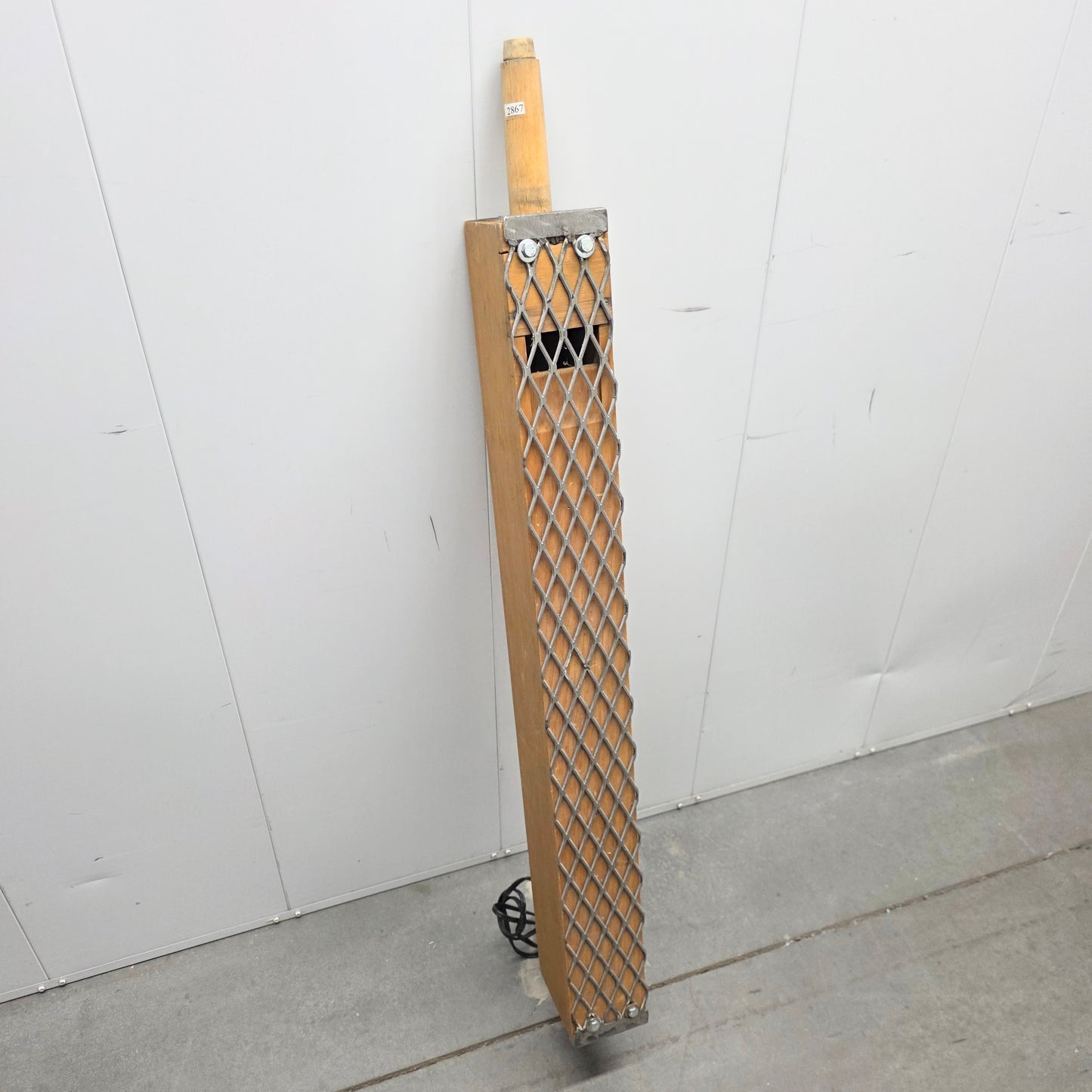 Repurposed Organ Pipe Sconce Light