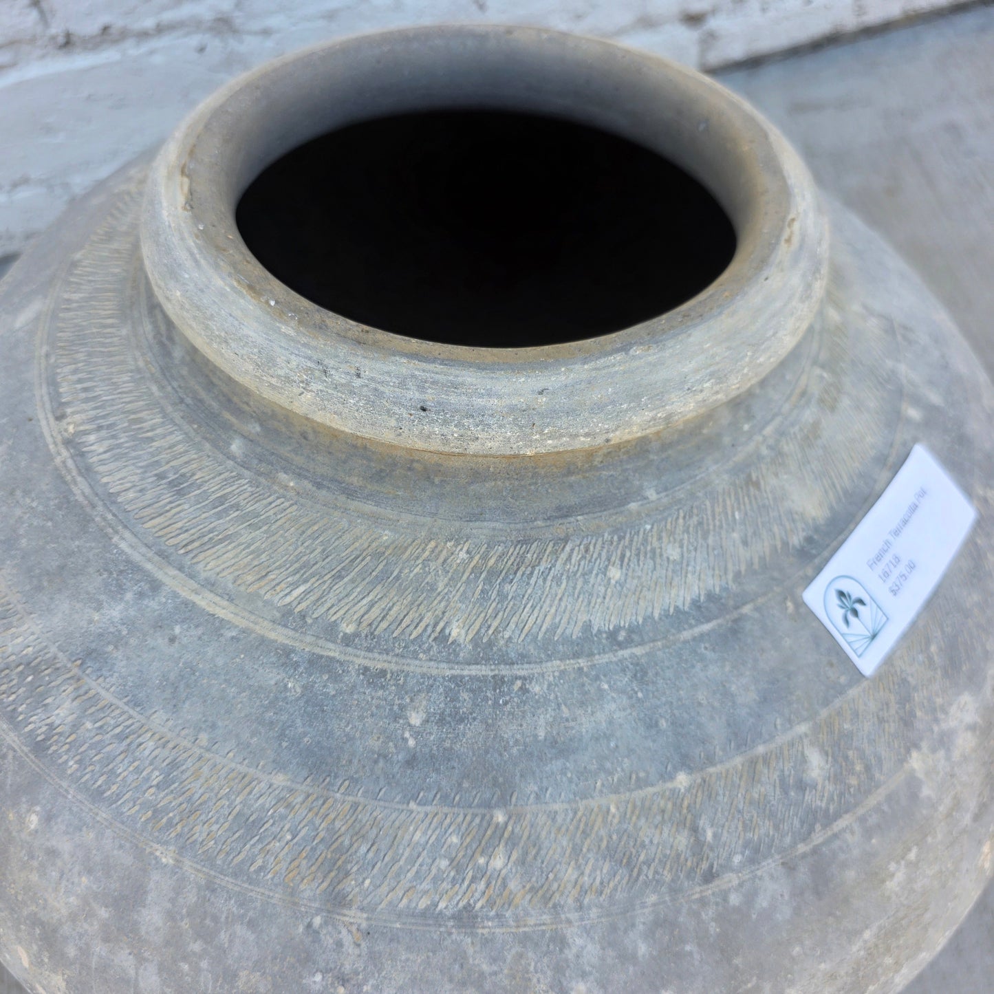 Antique French Terracotta Pot