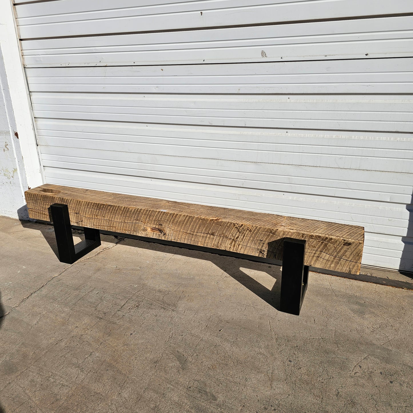 Antique Barn Beam Bench