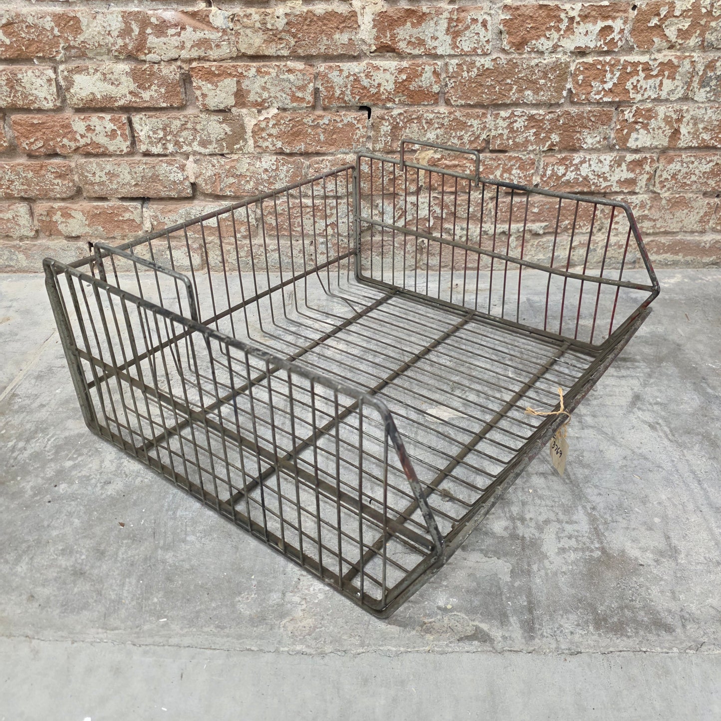 Stackable Storage Basket with Angled Open Front