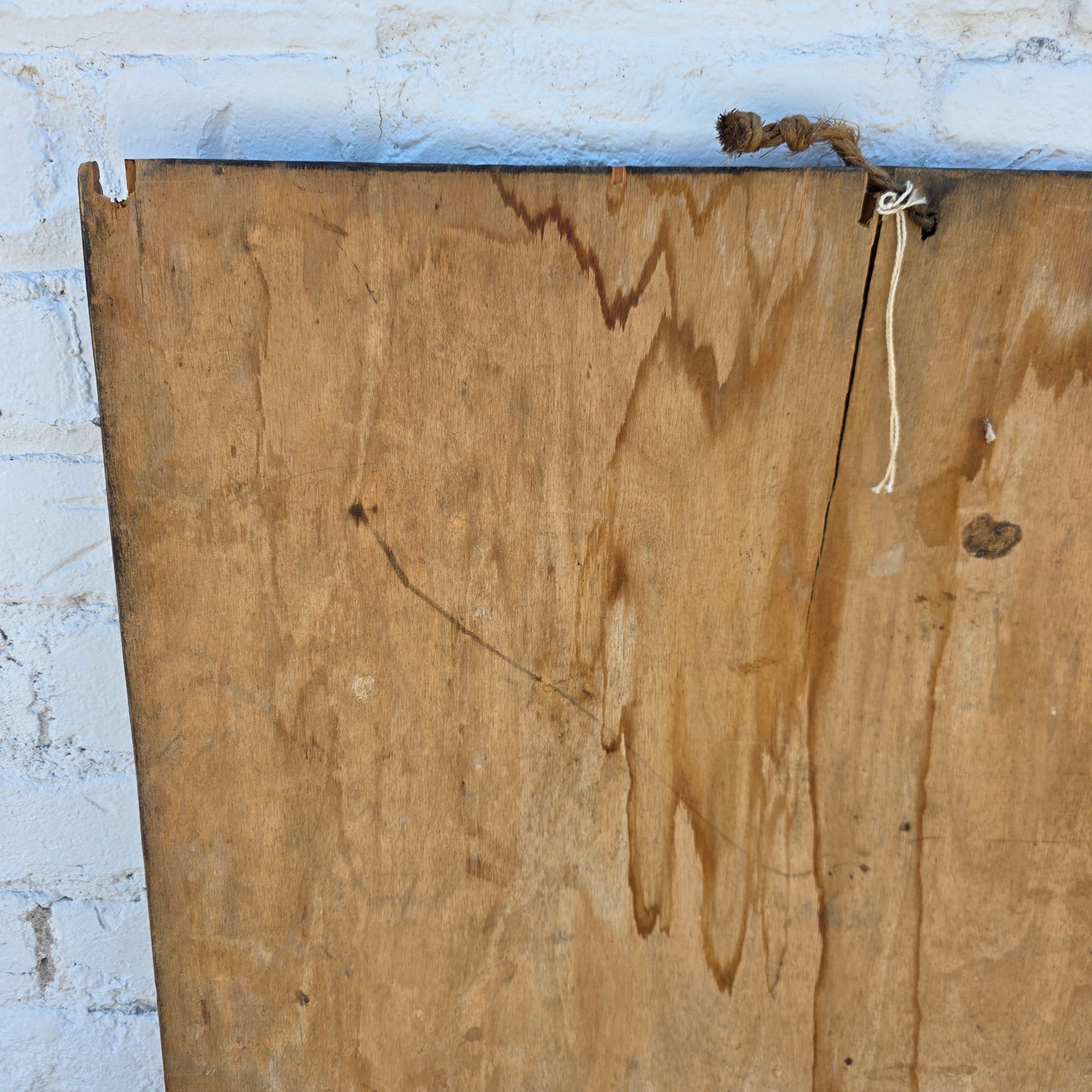 Wooden French Butcher Shop Menu Sign