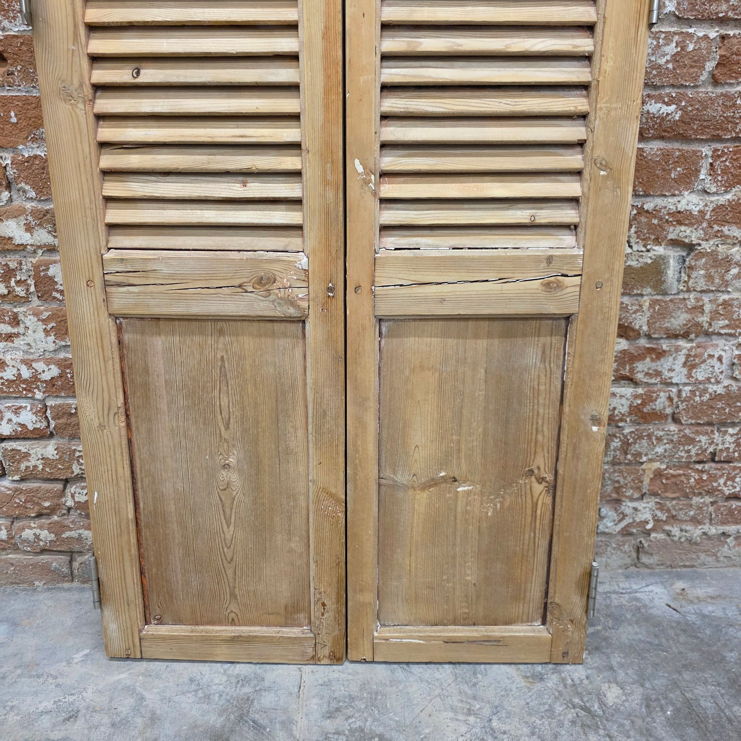 Pair of Antique Wood Shutters/Doors
