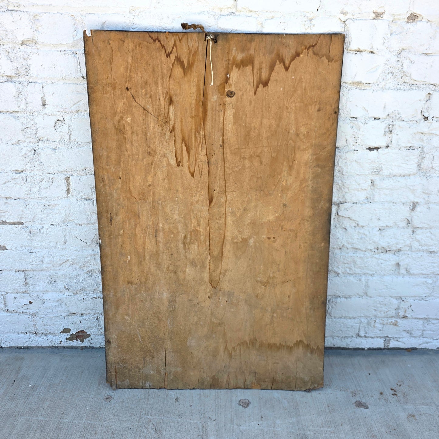 Wooden French Butcher Shop Menu Sign