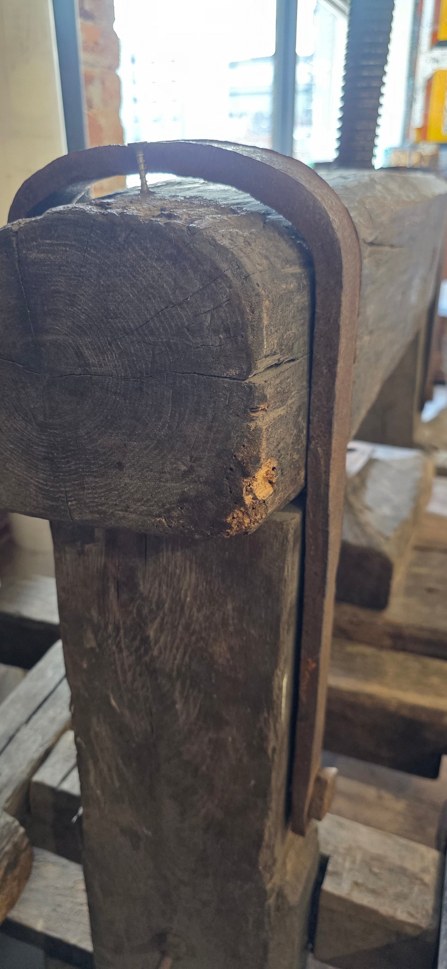 Antique Wood Fruit & Wine Press