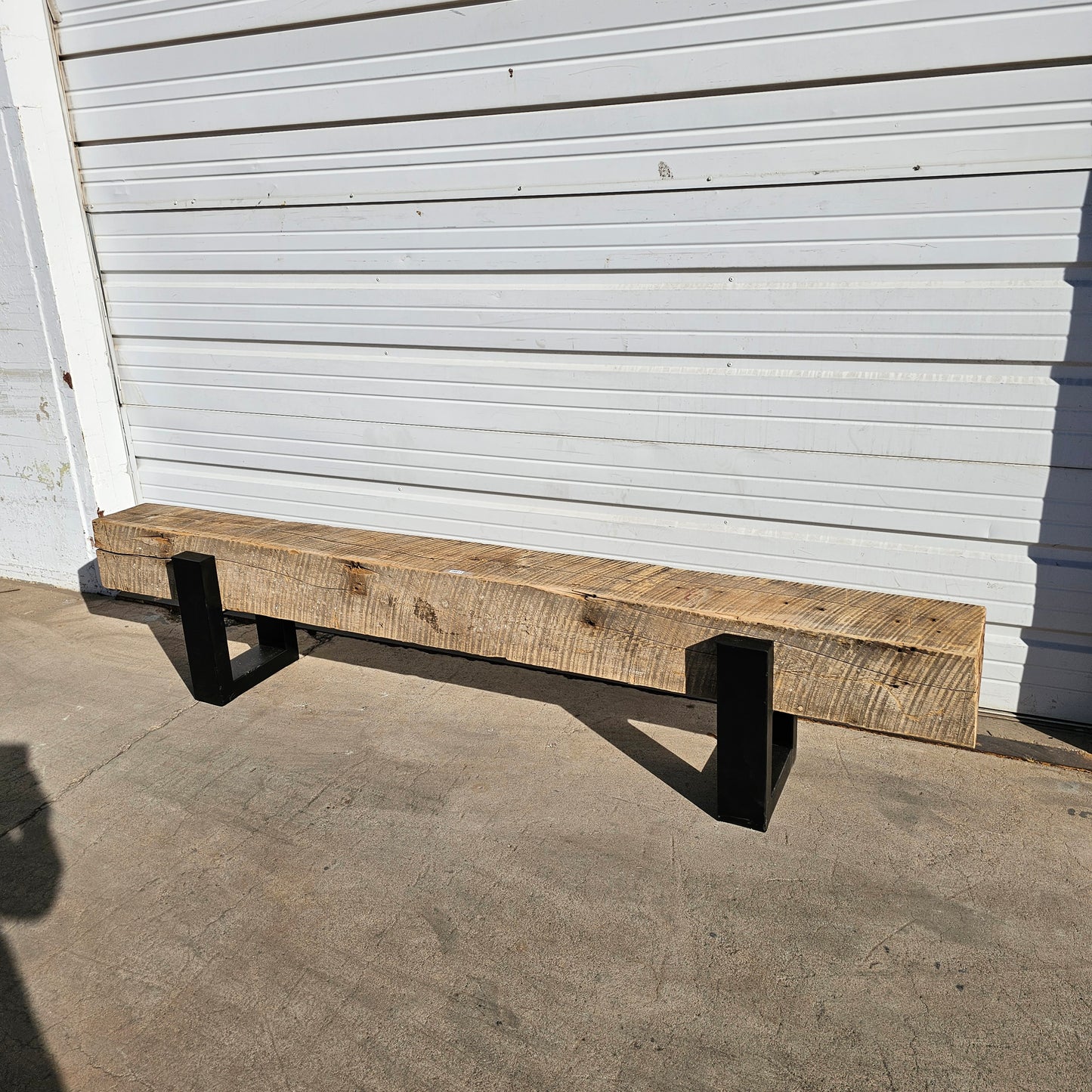 Antique Barn Beam Bench