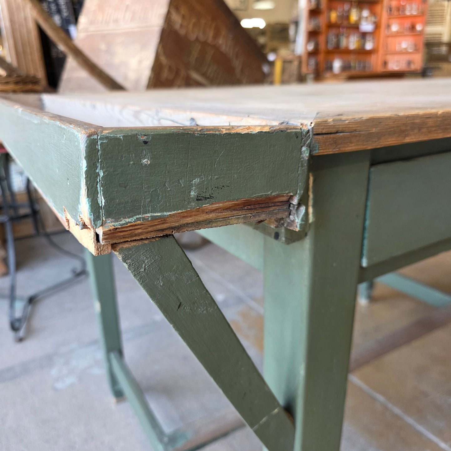 French Pine Work Table