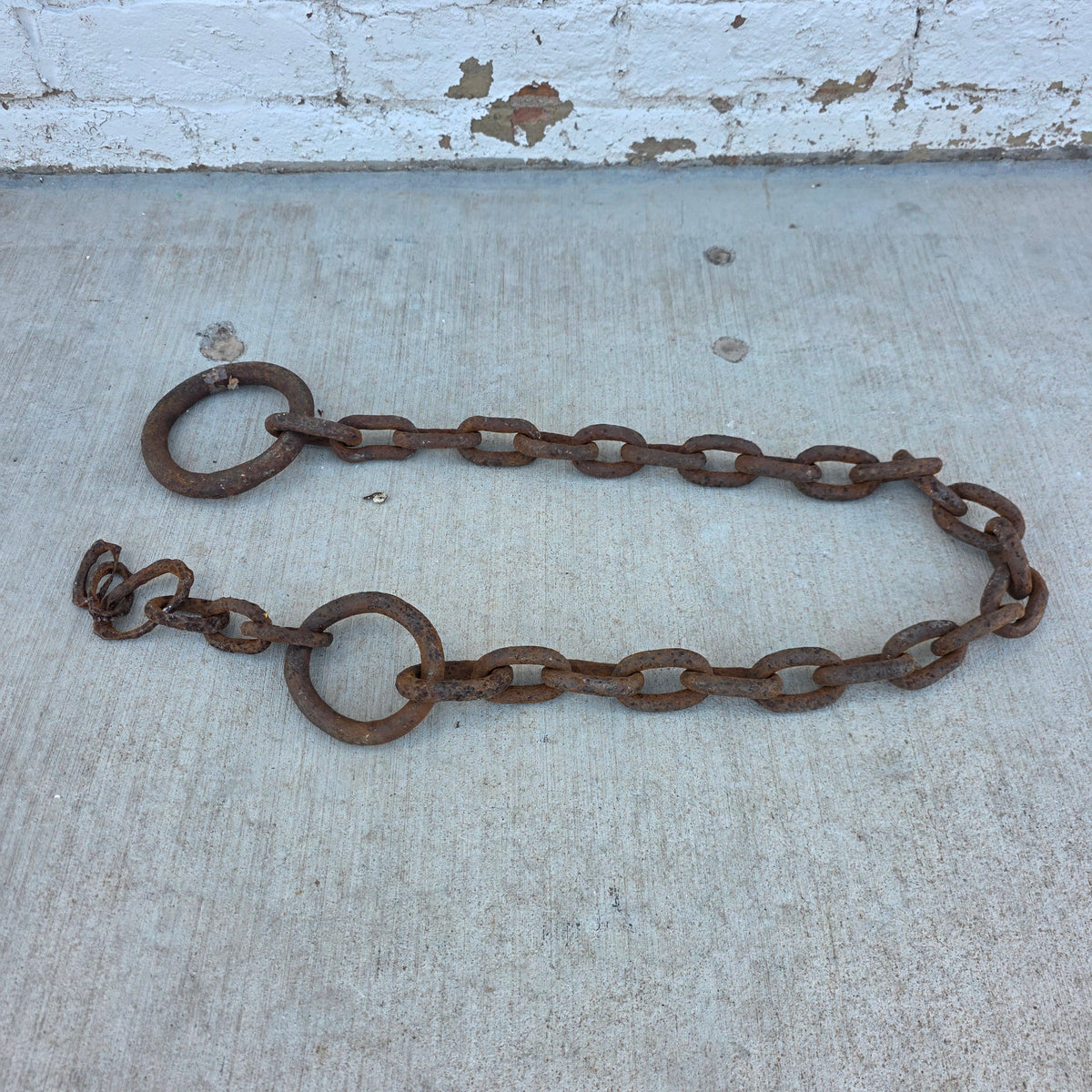 Vintage Chain with Ring on Each End