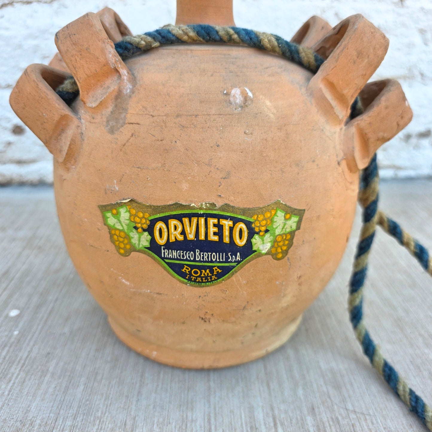 Italian Terracotta Pottery Jug